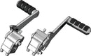 Kuryakyn Adjustable Passenger Pegs 07-09 Chrome - Powersports Footrest Kit