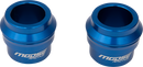 MOOSE OFFROAD Fast Wheel Spacer - Front - Blue - Husqvarna W16-5312L