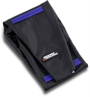 MOOSE OFFROAD Ribbed Seat Cover - Black Cover/Blue Ribs - Husqvarna HQV45018-332