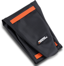 MOOSE OFFROAD Ribbed Seat Cover - Black Cover/Orange Ribs KTM45019-336