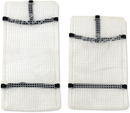 MOOSE OFFROAD Mud Radiator Cover - White - Honda HPRMUDCRF45017M