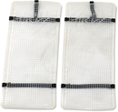 MOOSE OFFROAD Mud Radiator Cover - White - Husqvarna HPRMUDHUS3504TM