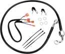 DRAG SPECIALTIES Brake Line - Rear - Black 640320-BLK