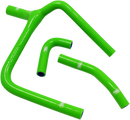 MOOSE OFFROAD Race Fit Radiator Hose Kit - Green - Kawasaki KAW96-GN