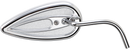 ARLEN NESS Mirror - Side View - Teardrop - Chrome - Right 13-036