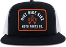 DBK Mp Trucker 2Fifty Snapback Hat Black - Adjustable Mesh Cap with Cotton/Polyester Blend