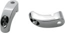 ARLEN NESS Turn Signal Mounts - 39 mm Front Forks - Chrome 12-737