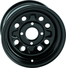 QuadBoss Steely Wheel 12x7 - 4+3 Bolt Pattern for Powersports Vehicles