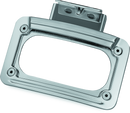 Kuryakyn L.E.D. Curved License Plate Frame for Indian Motorcycles - Chrome Part