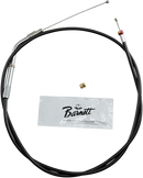 BARNETT Black Vinyl Throttle Cable - +6" Size - 38" Length 101-30-30006-06