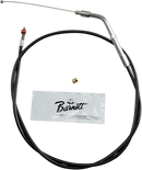 BARNETT Black Vinyl Idle Cable - +6" Size - 38" Length 101-30-40006-06