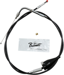 BARNETT Black Vinyl Idle Cable - Cruise - +6" Size - 31" Length 101-30-41002-06