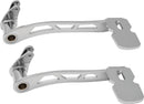 Kuryakyn Girder Extended Brake Pedal for Harley Davidson Models with Fairing Lows - Chrome Part 9648