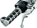 Kuryakyn ISO Grips with Throttle Boss for Throttle-By-Wire Systems - Chrome