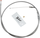 BARNETT Stainless Steel Throttle Cable - +6" - '02-'07 FLH 102-30-30016-06