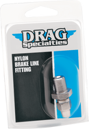 DRAG SPECIALTIES Brake Line Fitting - 7/16-24 - Straight 343
