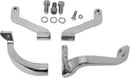 Floorboard Mounts Chrome Frt Flh/Flt 93 09 Tour Cvo 06 14