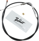 BARNETT Black Vinyl Idle Cable - +3" Size - 34" Length 101-30-40012-03