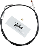 BARNETT Black Vinyl Idle Cable - +6" Size - 37" Length 101-30-40012-06