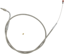 BARNETT Stainless Steel Idle Cable - +3" - '01-'15 Softail 102-30-40012-03