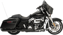 DRAG SPECIALTIES 3-1/2" Slashdown Slip-On Mufflers - Black H00964