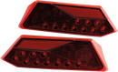 MOOSE OFFROAD Taillights - LED - RZR1000 - Red 100-3385-PU