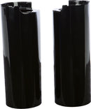 Uppr Fork Tube Covers Black+2" Touring 14 Up