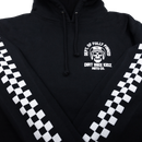 DBK Fully Pinned Hoodie Black 2X - Comfortable Cotton-Poly Blend for Adults and Youth