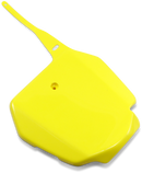 UFO Front Number Plate - Yellow SU03968102 by UFO