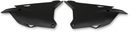 UFO Black Side Panels for Motorcycles - Model KA04729-001 by UFO