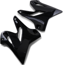 UFO Radiator Covers - Black for Yamaha YA04844-001 by UFO