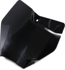 UFO Front Number Plate - Black KT04074-001 by UFO