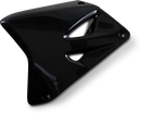UFO Radiator Covers for Bikes - Black (Part Number: SU03969-001)