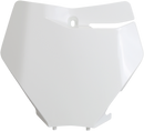 UFO Front Number Plate - OEM 2020-2024 White KT04094042 by UFO