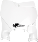 UFO Stadium Number Plate for KTM - White, Part KT04080042