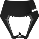 UFO Replacement Plastic for OEM Headlight - Black KT05003001 by UFO