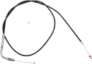 BARNETT Black Vinyl Throttle Cable - +6" Size - 32" Length 308-96+6-DS