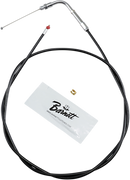 BARNETT Black Vinyl Throttle Cable - +6" Size - 50" Length 101-30-30007-06