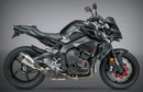 Yoshimura RS-12 ADV Street Alpha T Slip-On Exhaust System with Matte Carbon Fiber End Cap for Yamaha MT-10 and FZ-10