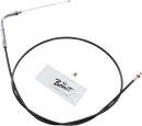 BARNETT Black Vinyl Throttle Cable - +6" Size - 41" Length 101-30-30002-06