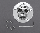 DRAG SPECIALTIES 3-D Skull Points Cover - Twin Cam 30-0181-BC-222