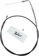 BARNETT Black Vinyl Idle Cable - +6" Size - 48" Length 101-30-40008-06