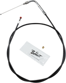 BARNETT Black Vinyl Idle Cable - +6" Size - 48" Length 101-30-40009-06