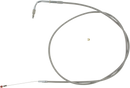 BARNETT Stainless Steel Idle Cable - +6" - '96-'01 Touring 102-30-40009-06