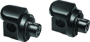 Kuryakyn Non-Pivot Splined Peg Adapter for Harley-Davidson Models in Black