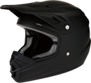 Z1R Youth Rise Helmet - Flat Black Large (Part Number 0111-1158)