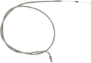 BARNETT Stainless Steel Idle Cable - +6" - '96-'00 Softail 305-96SC+6-DS