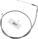 BARNETT Stainless Steel Throttle Cable - +6" - '90-'95 FXSTS 102-30-30002-06