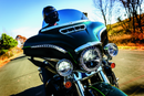 Kuryakyn Tri-Line Windshield Trim Chrome for Harley Davidson Touring Models Part