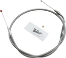 BARNETT Stainless Steel Throttle Cable - '96-'06 Sportster 400-96SC-DS